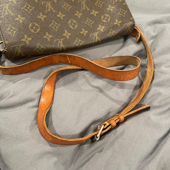 Louis Vuitton Cartouchiere Shoulder Bag GM Brown Canvas - Picture 6 of 11